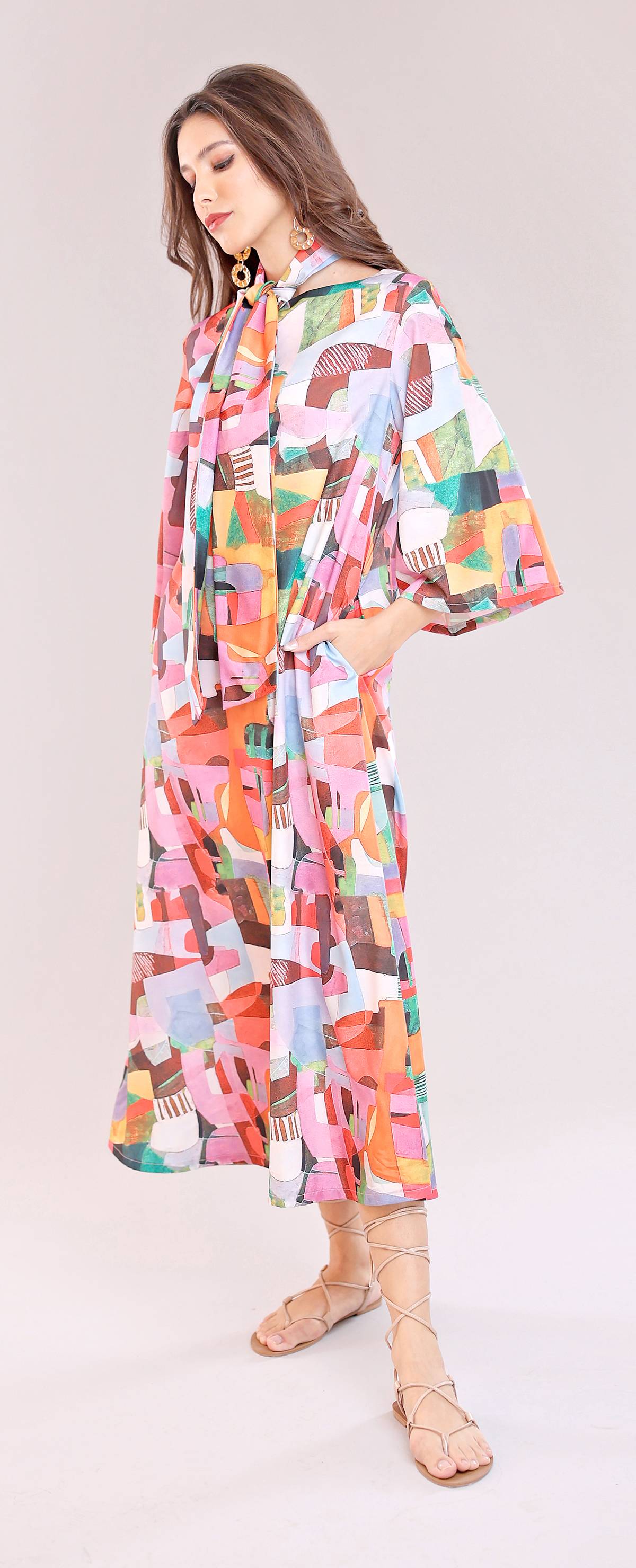 NOURIN maxi dress.
